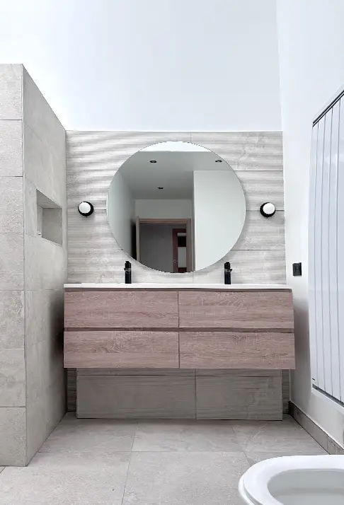 Rénovation salle de bain design par CMV Concept