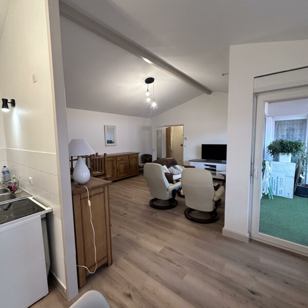 Salle de séjour Parquet et placo peinture CMV CONCEPT